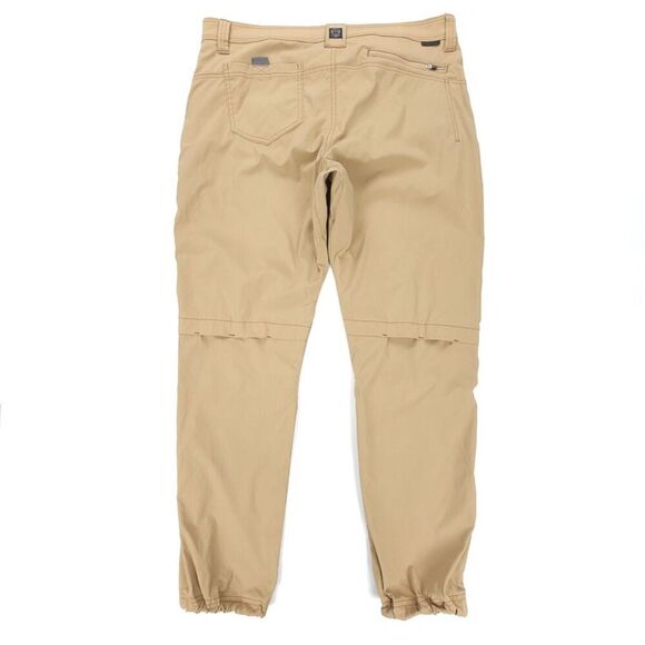 WRANGLER ATG Convertible Trail Jogger Parachute Pant Khaki Tan 38x30 Gorpcore - Picture 5 of 8